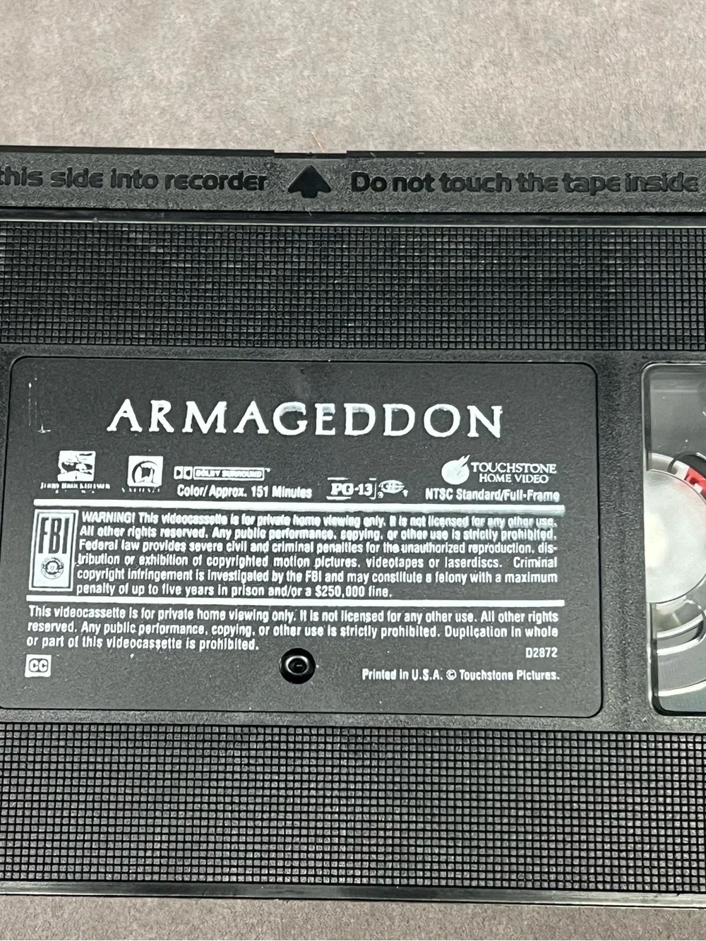 Armageddon CHS movie Orange